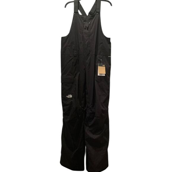 New THE NORTH FACE Wm'sFreedom Bib Ski Pant Black Waterproof Sz 1X - Picture 5 of 5
